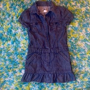 Little girls denim dress